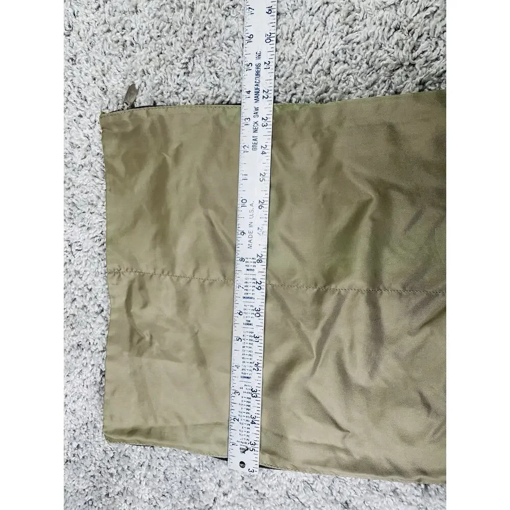 Zippered Bag Pouches Organizer 3 Pack Bundle Set Green Luggage Organizer 14